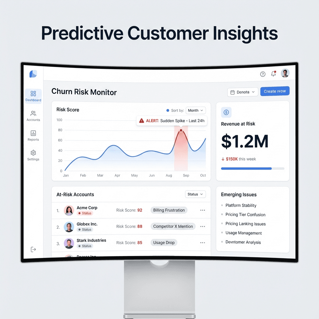 Predictive Customer Insights Dashboard